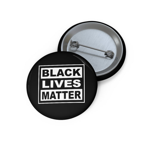 Black Lives Matter Custom Pin Buttons