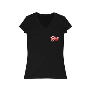 Women's Jersey Short Sleeve V-Neck Tee