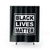 Black Lives Matter Shower Curtains